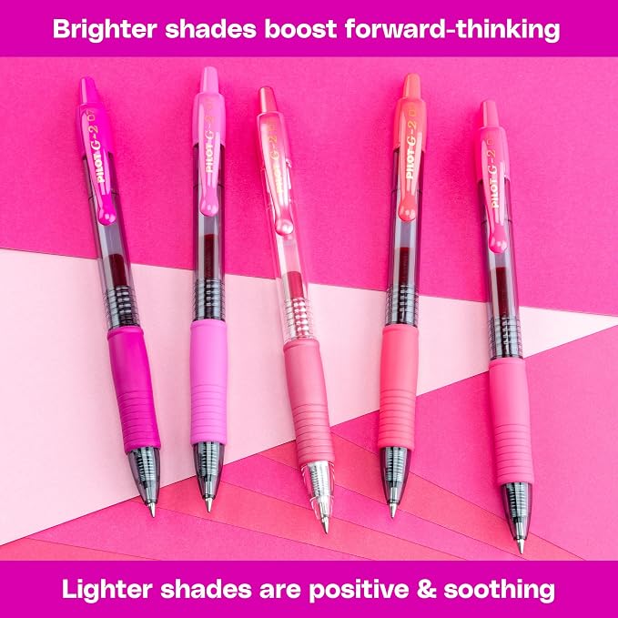 Pilot G2 Premium Gel Roller Pens, G2 Boost Pink Pens Pack, The Colors of - Image 5