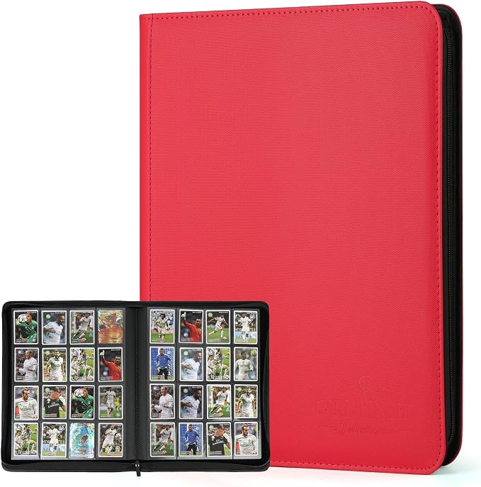 16-Pocket Business Card Binder holds 1024 Cards, Premium Diamond Texture PU by CARDBINDER