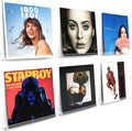 Laurensory Vinyl Record Shelf Wall Mount Shelves, 12 inch Clear Acrylic Vinyl by Laurensory