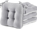 BETU Chair Cushions for Dining Chairs Set of 4, 3.5" Thick Kitchen Table Chair by BETU