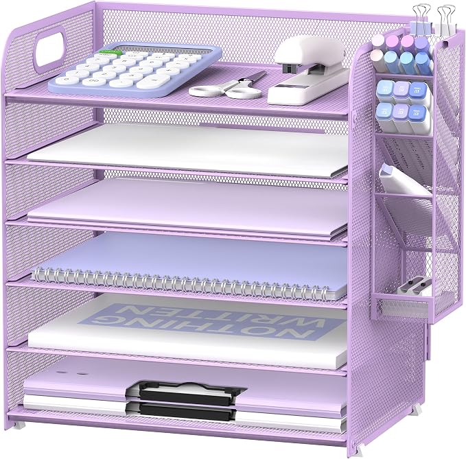SUPEASY 6 Tier Paper Organizer by SUPEASY