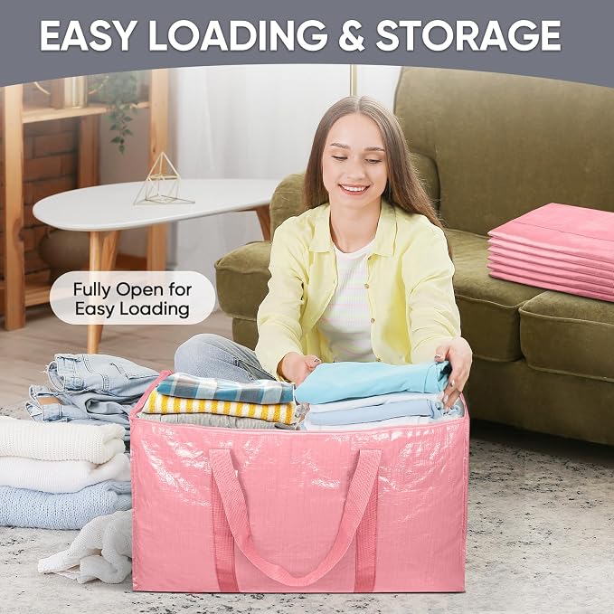 TICONN 2 Pack Extra Large Moving Bags Heavy Duty - Image 7