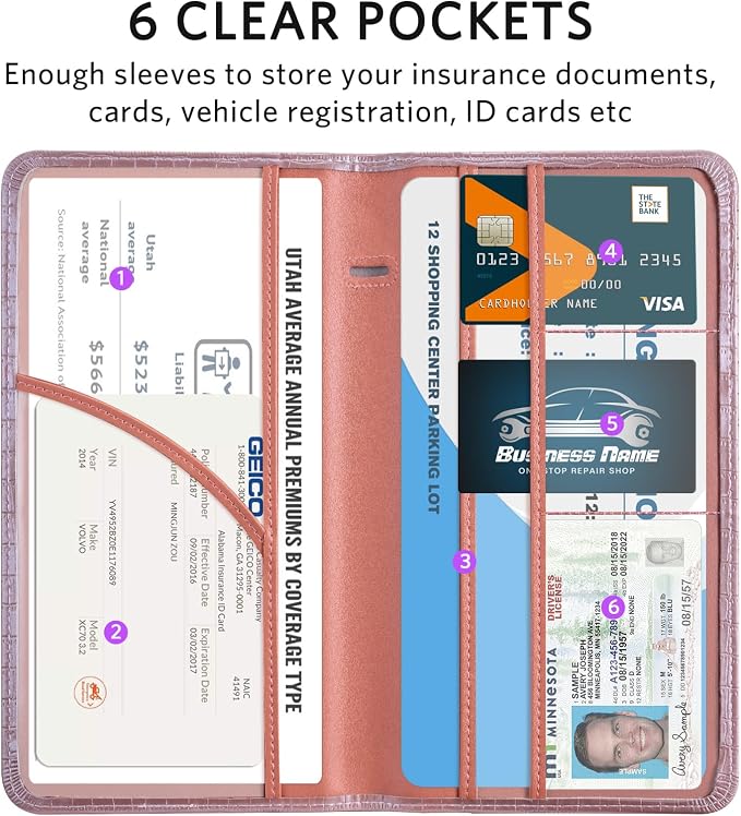 CoBak Car Registration and Insurance Holder - Image 3