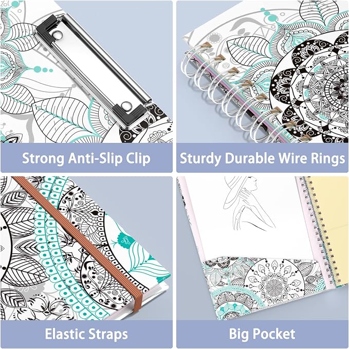 Rimilak Spiral Clipboard Folio - Image 5