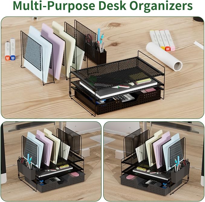 LEKETREE Desk Organizer, Office Organization - Image 6