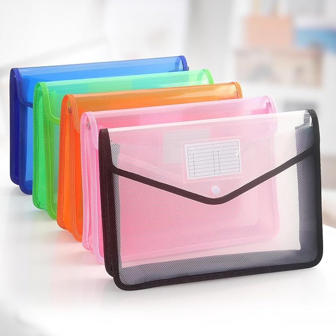Plastic Expanding File Folder, Transparent envelopes - Image 7