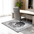 Office Chair Mat for Hardwood Tile Floor, Machine Washable Office Area Carpet by Ufeekare