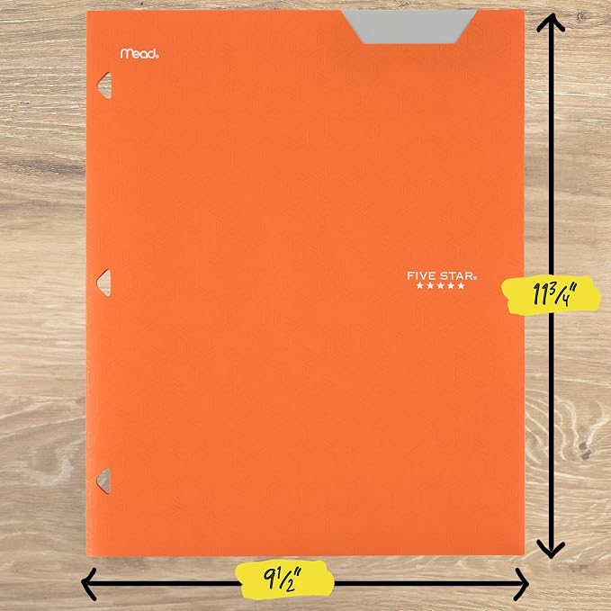 Five Star 2-Pocket Folder, Plastic Folder - Image 5