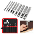 UNCO- Hollow Leather Hole Punch Set, 2.5mm-10mm, Carbon Steel Leather Hole by Unco