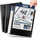 Dunwell Presentation Binder 12-Pocket, Displays 24 Pages, 8.5x11 Portfolio by Dunwell
