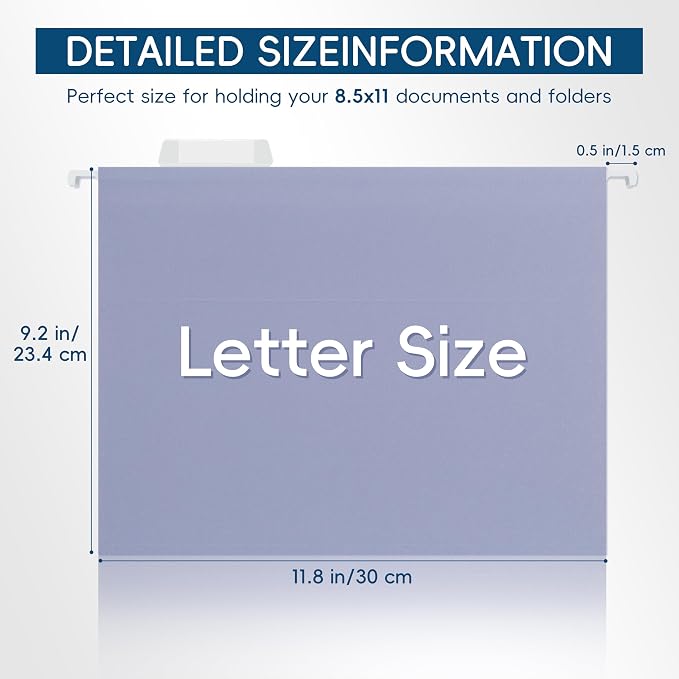 Hanging File Folders, Office Essentials - Image 3