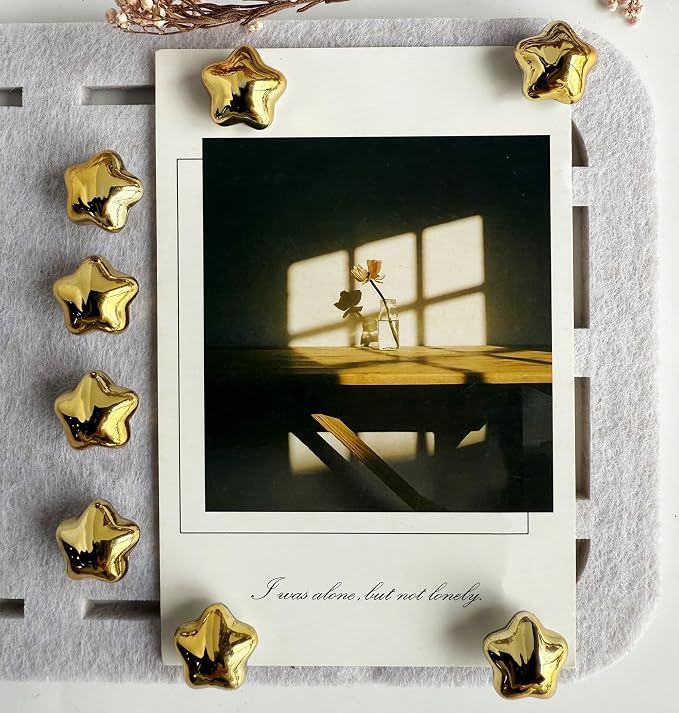 Gold Push Pins for Wall, Thumb Tacks for Bulletin Board, Cute Decorative - Image 5
