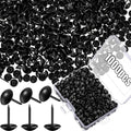 Outus 1000 Pcs Black Upholstery Tacks 7/16 Inch Decorative Furniture Tacks by Outus
