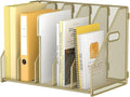 MINDEPOT Desk File Organizer Metal Desk Magazine Folder Holder by MINDEPOT