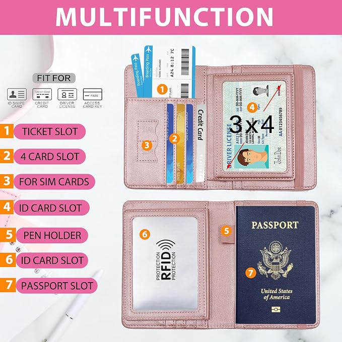 Melsbrinna Rfid Passport Holder - Image 3