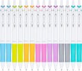 Pilot Acroball PureWhite Advanced Ink Refillable & Retractable Ball Point Pens by PilotCorporationofAmerica