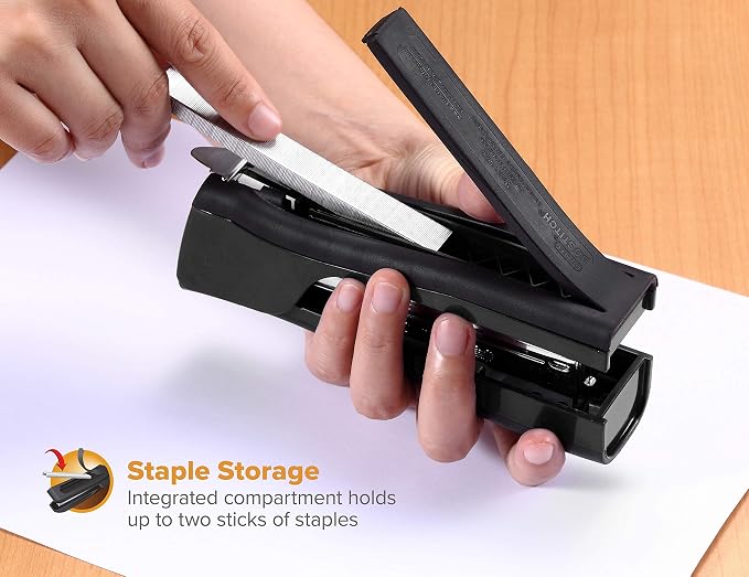 Bostitch Office Eco-Friendly Dynamo 4 in 1 Standup Stapler, Includes 420 Staples - Image 5