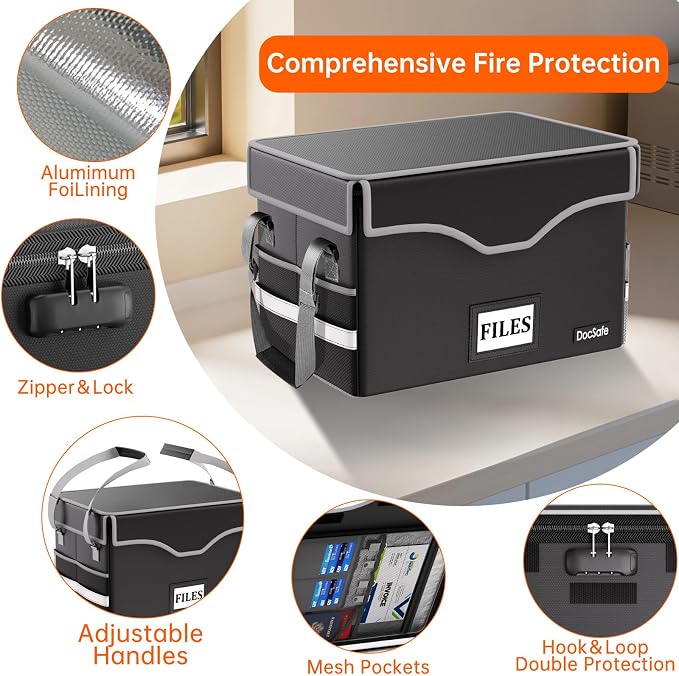 DocSafe 5200°F Fireproof Document Box - Image 4
