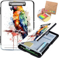 Clipboard with Storage, Heavy Duty Plastic Storage Clipboard with Low Profile by Unknown