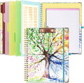 Ospelelf Clipboard with Storage 8.5 X 11，Padfolio Organizer, Spiral Portfolio by OspelelfOfficeSupplies
