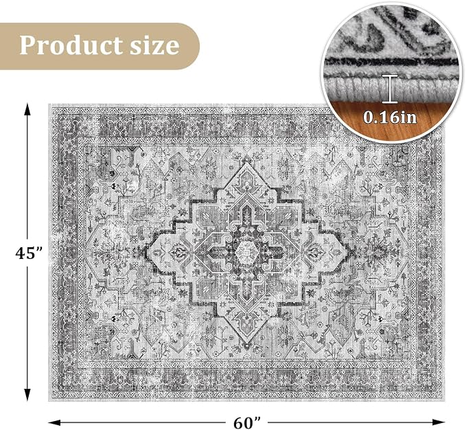 chakme Office Chair Mat for Hardwood Floor, Machine Wash - Image 7
