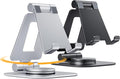 Nulaxy 2-Pack 360 Rotating Phone Stand, Fully Adjustable Foldable Phone Holder by Nulaxy