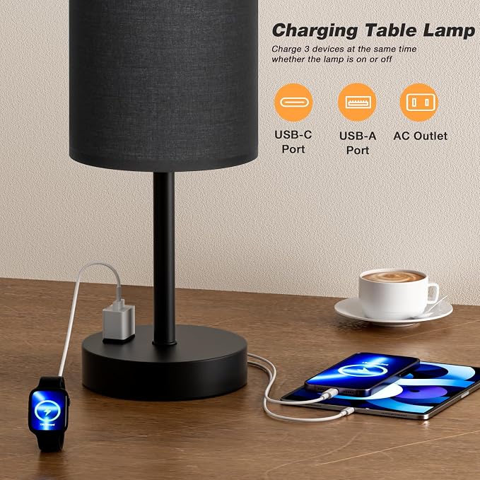Fenmzee Touch Nightstand Lamp - Image 4