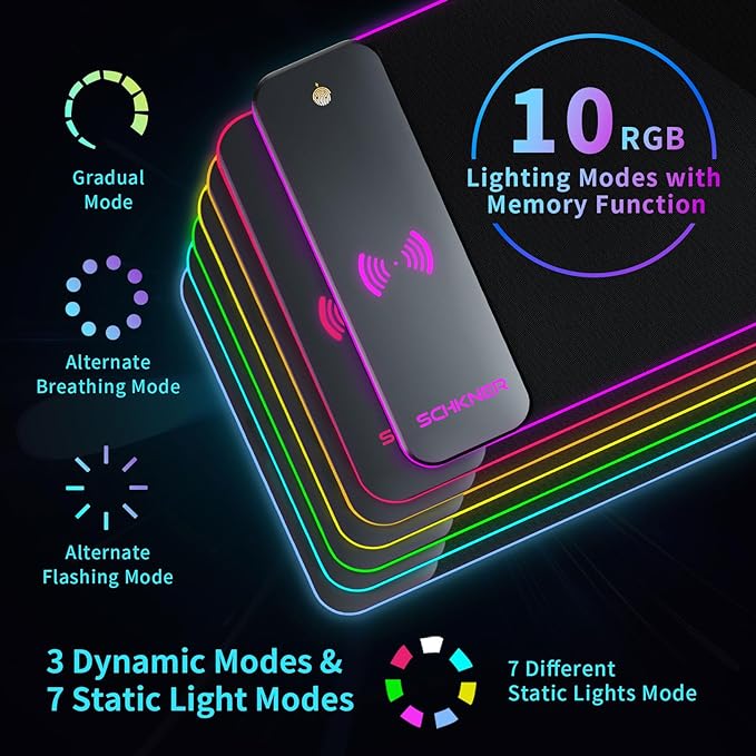 Schkner RGB Gaming Mouse Pad - Image 3