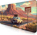 Natural Mountain View Gaming Computer Keyboard Pad, Computer Mouse Pad | Large by LQFIWSS