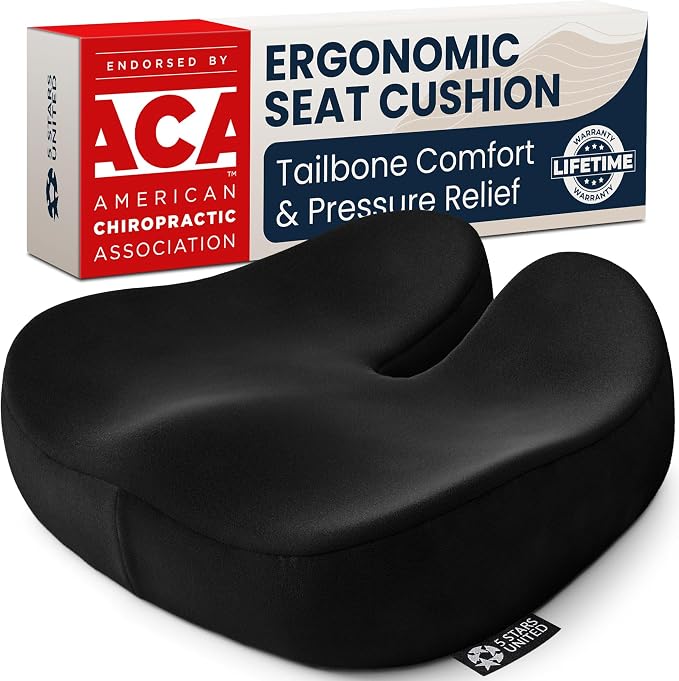 5 STARS UNITED Seat Cushion by 5STARSUNITED