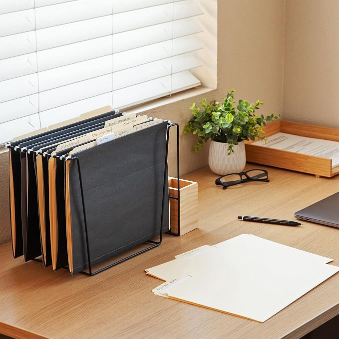 Oxford Hanging File Folders, 6 Pack, Letter Size, 1/5 Cut - Image 5