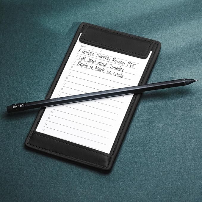 Notsu Note Card Holder | Minimalist 3x5 Inch Index Card Holder Handheld Case in - Image 3