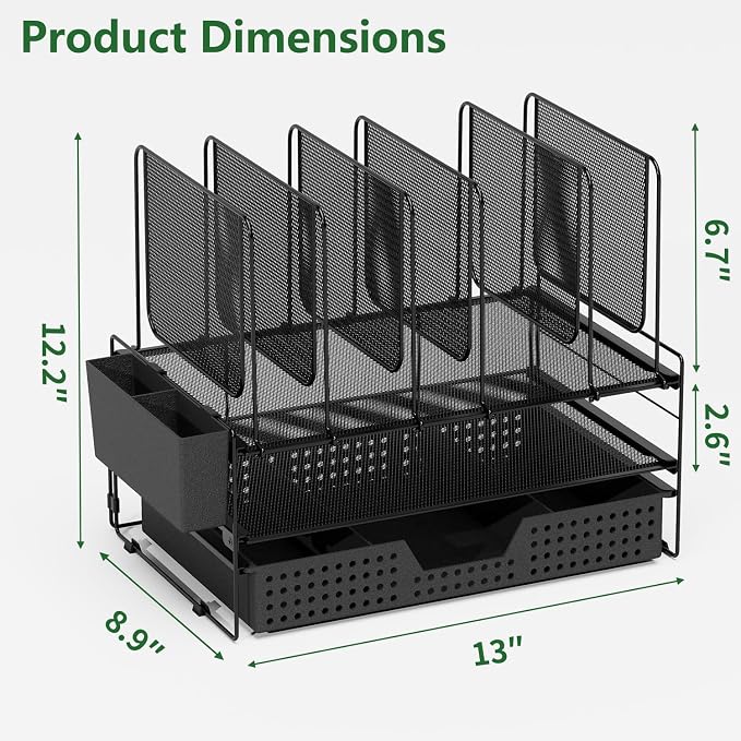 LEKETREE Desk Organizer, Office Organization - Image 7