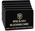 SaiTech IT 5 Pack RFID Blocking Card, One Card Protects Entire Wallet Purse by SaiTechIT
