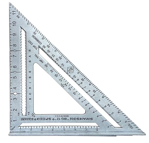Swanson Tool Co S0107 "Big 12" 12-Inch Speed Square Layout Tool - Image 2
