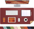 AFIING Cork Desk Mat, 35.4" x 17", Desk pad Protector | Dual-Sided Cork & PU by AFIING