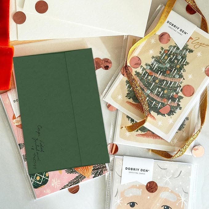 100 Pack Dark Green Envelopes 5x7, Goefun A7 Self Seal Printable Envelopes - Image 6