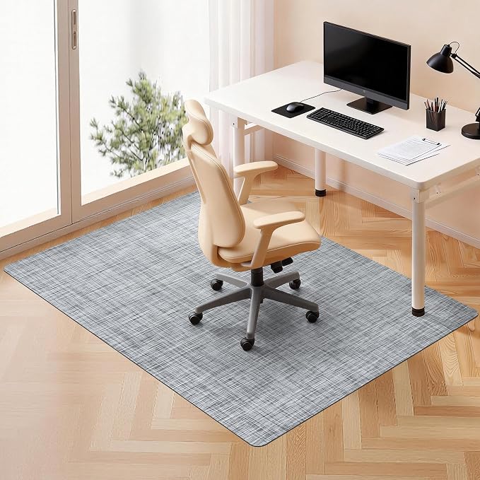 Office Chair Mat, Heavy Duty Floor Protector Rolling Chairs by Higoom