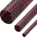 Boao 3 Pieces Cord Protector Wire Loom Tubing Cable Sleeve Split Sleeving by Boao