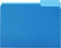 Amazon Basics File Folders for Organization, Letter Size, 1/3 Cut Tab, Sturdy by AmazonBasics