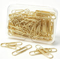 Gold Paper Clips, 1.1 Inch Small Paperclips, Office Supplies by HCwelli