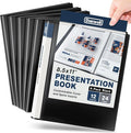 Dunwell Presentation Binder 12-Pocket, Displays 24 Pages, 8.5x11 Portfolio by Dunwell
