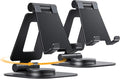 Nulaxy 2-Pack 360 Rotating Phone Stand, Fully Adjustable Foldable Phone Holder by Nulaxy
