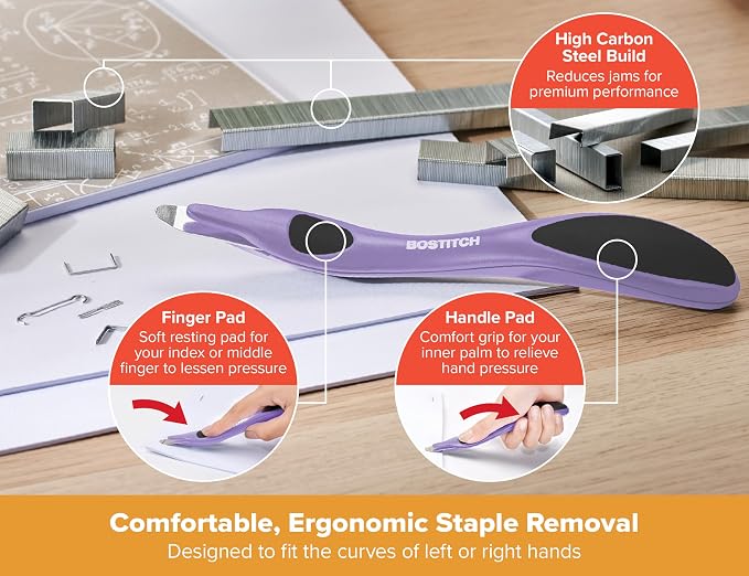Bostitch Titan Heavy Duty Metal Stapler, 50 Sheet Capacity - Image 6