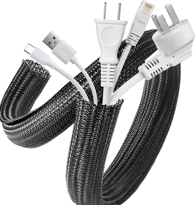 AGPTEK Cable Sleeve, 10ft by AGPTEK