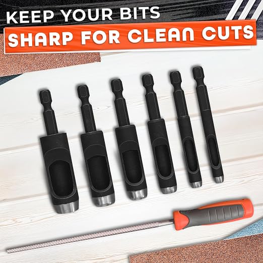 6 Pcs Leather Hole Punch Set — Belt Hole Puncher - Image 6