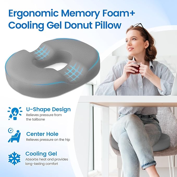 Donut Pillow Seat Cushion - Image 3