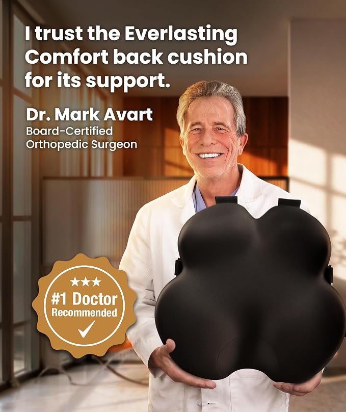 Elevate Series by Everlasting Comfort Lumbar Support Pillow - Image 7