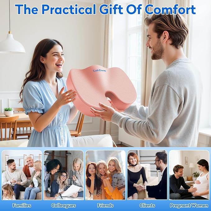 XXL Seat Cushion Office Car Seat Cushion, Memory Foam Cushion - Image 5
