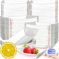 200 Pack 1/4Lb Paper Food Boat Trays, Baseball Birthday Decorations Baseball by MotBach